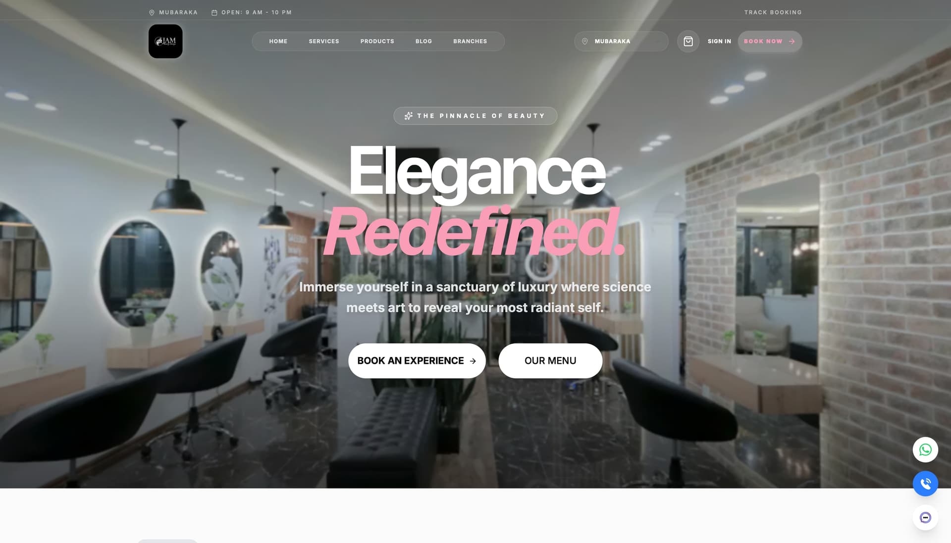 Jam Beauty Lounge — Digital Transformation & Lead Growth