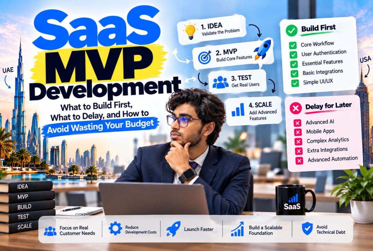 SaaS MVP Development: What to Build First and What to Delay